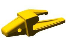Zahnhalter zum Aufschweißen 2-STRAP, Rechts - Bagger J350