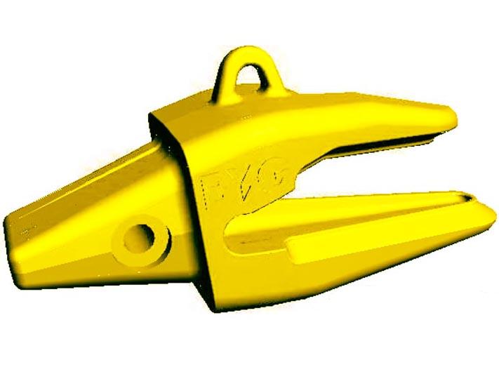 Zahnhalter zum Aufschweißen 2-STRAP, Mitte - Lader J600