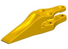 Universalzahn zum Aufschrauben,  3 - Loch