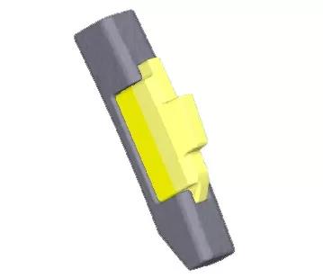 MGT LOCK KINGMET  MG 55 PIN + Retainer 