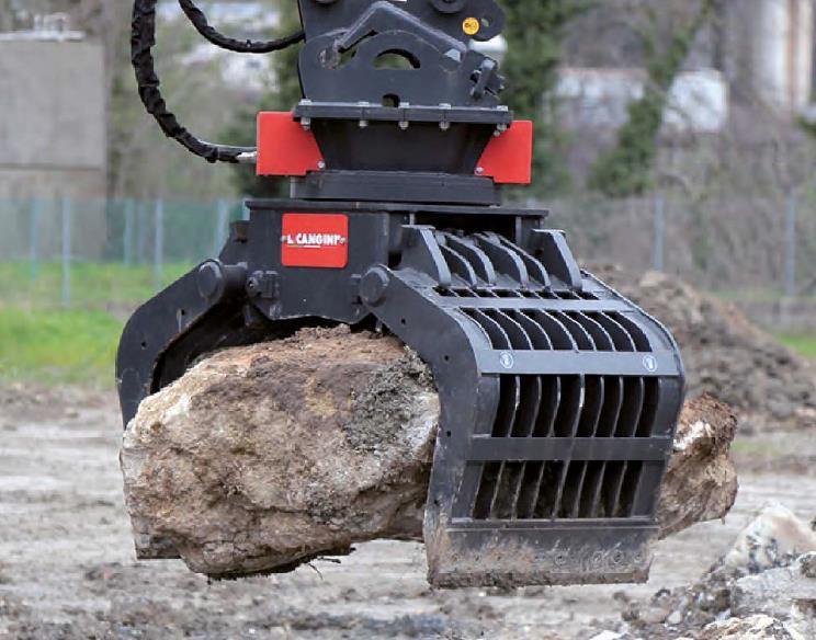 Sortiergreifer für Maschinengewicht 1,8-2,5 Tonnen