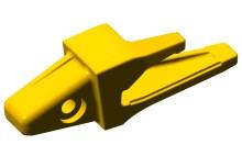 Zahnhalter zum Aufschweißen 2-STRAP, Links - Bagger J350