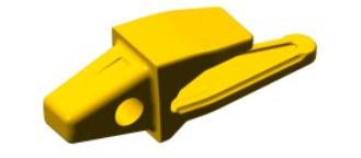 Zahnhalter zum Aufschweißen 2-STRAP, Mitte - Bagger J350