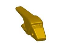 Zahnhalter zum Aufschweißen 2-STRAP, Links ( Lader )