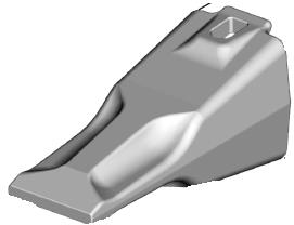 Esti Baggerzahn E733R