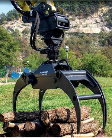 Holzgreifer SP für Maschinengewicht 3,5 - 4,0 Tonnen