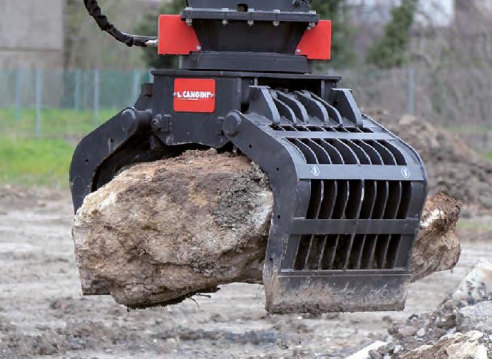 Sortiergreifer für Maschinengewicht 9-14,0 Tonnen